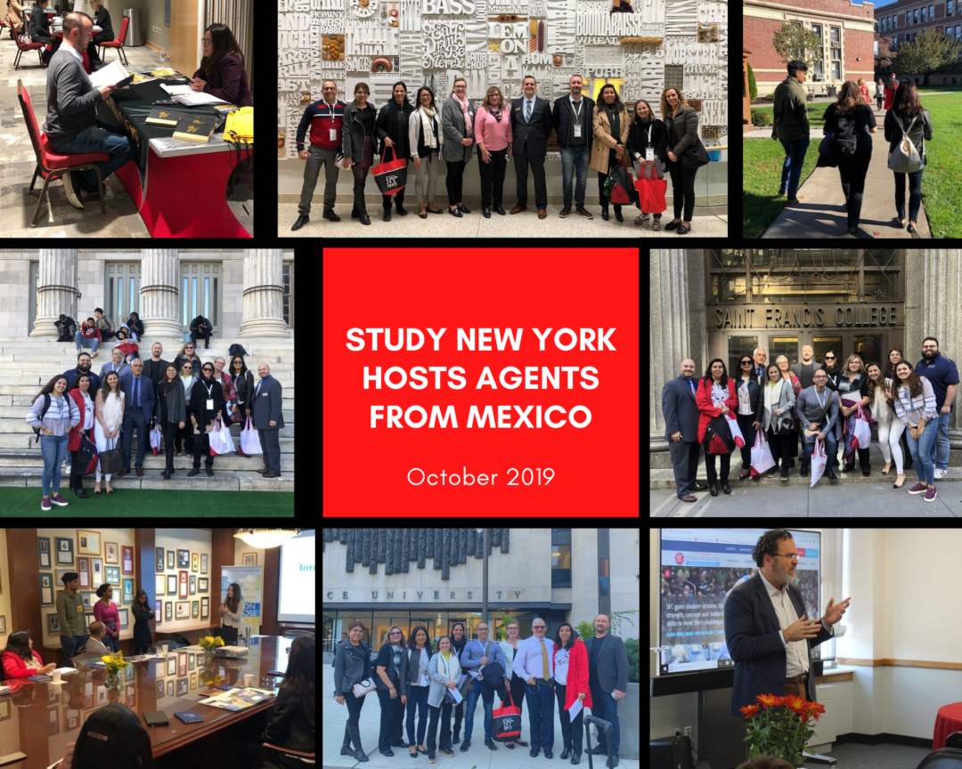 Mexico Visit to SNY Colleges Study New York